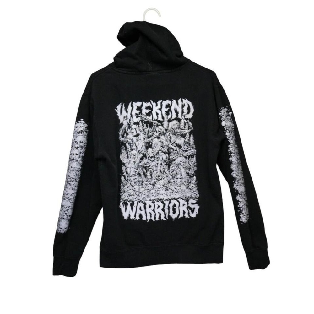 Lurking Class Sketchy Tank Hoodie Men S Weekend Warriors Glow in the dark‎ Skull